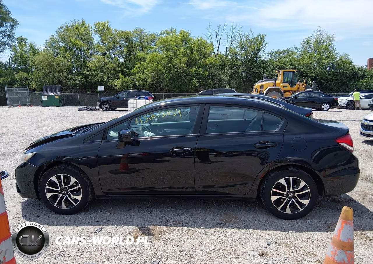 2014 Honda Civic Ex VIN:2HGFB2F84EH545975 - 15