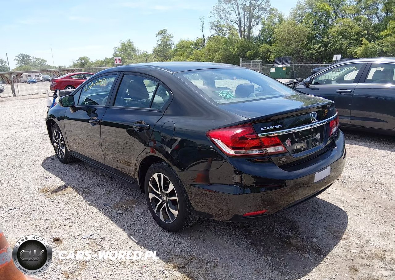 2014 Honda Civic Ex VIN:2HGFB2F84EH545975 - 3