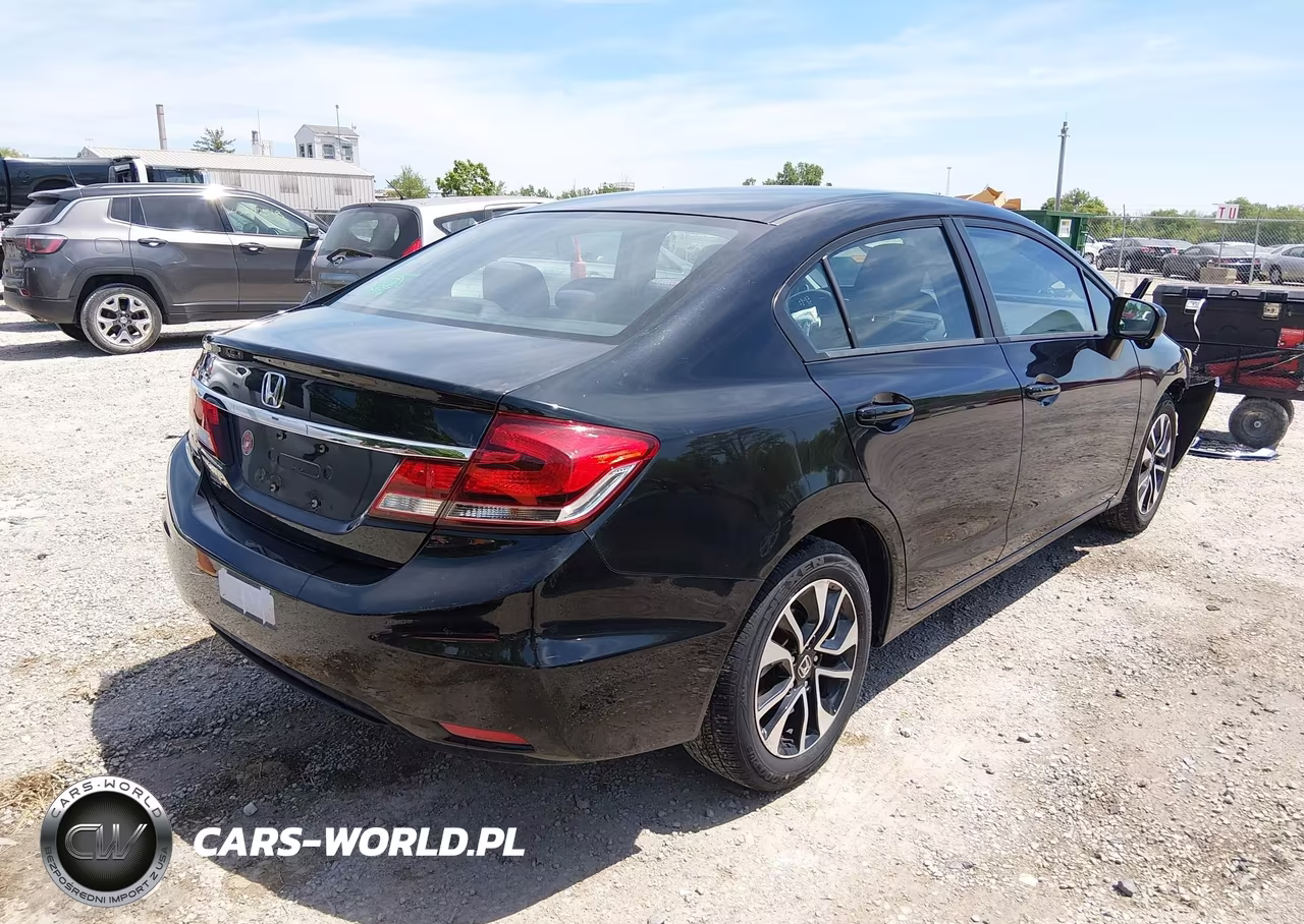 2014 Honda Civic Ex VIN:2HGFB2F84EH545975 - 4
