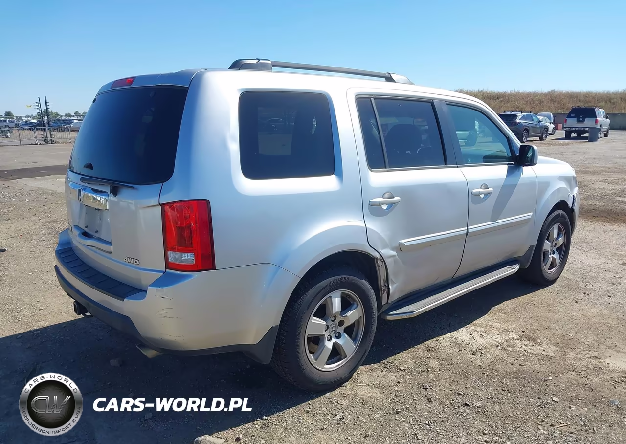 2011 Honda Pilot Ex-L VIN:5FNYF4H59BB098507 - 4