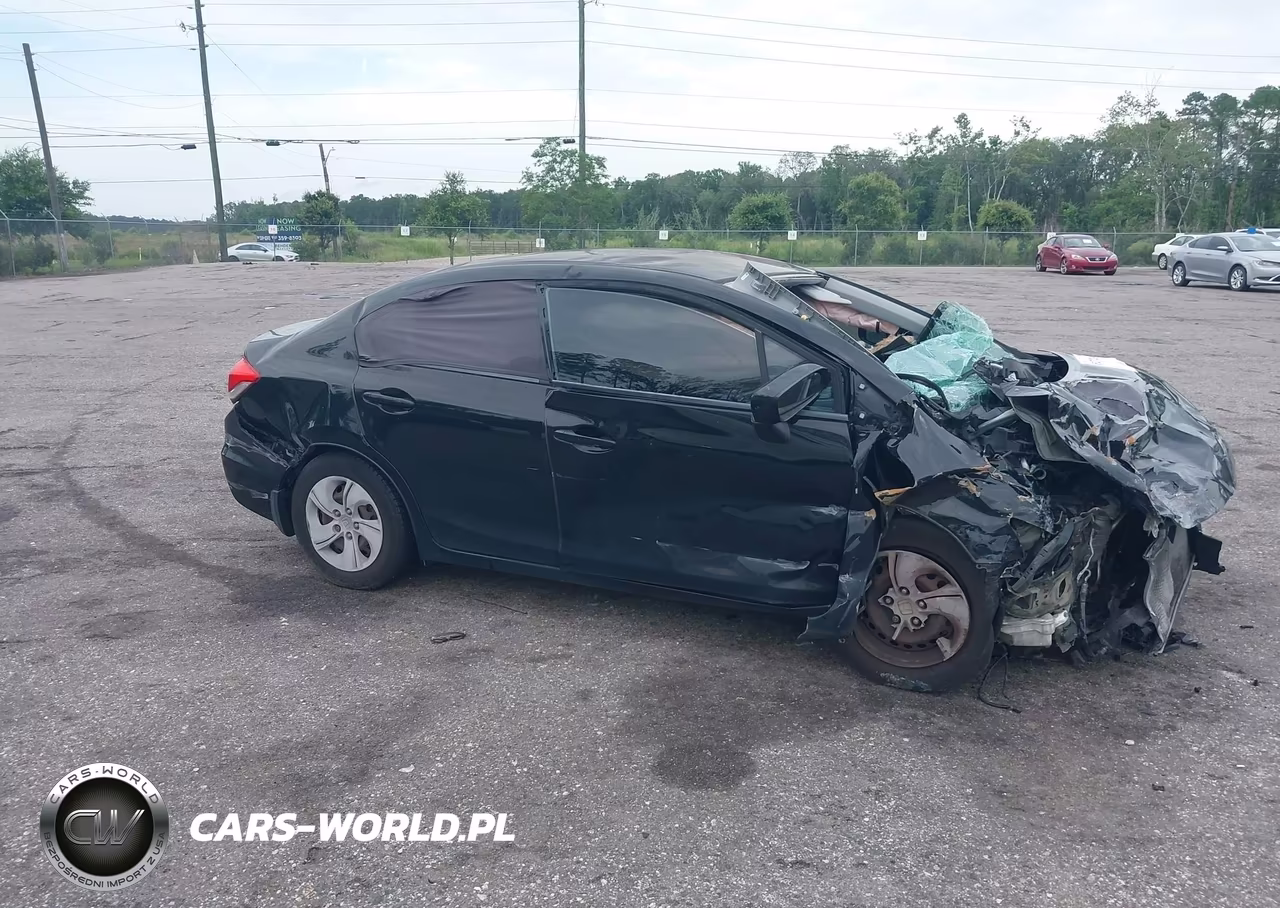 2014 Honda Civic Lx VIN:19XFB2F5XEE073233 - 13