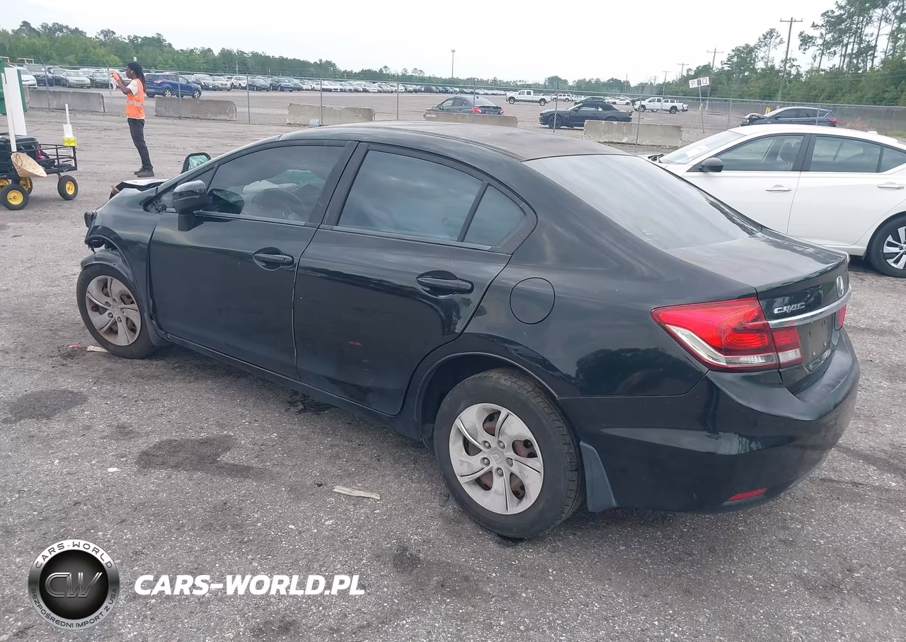 2014 Honda Civic Lx VIN:19XFB2F5XEE073233 - 3