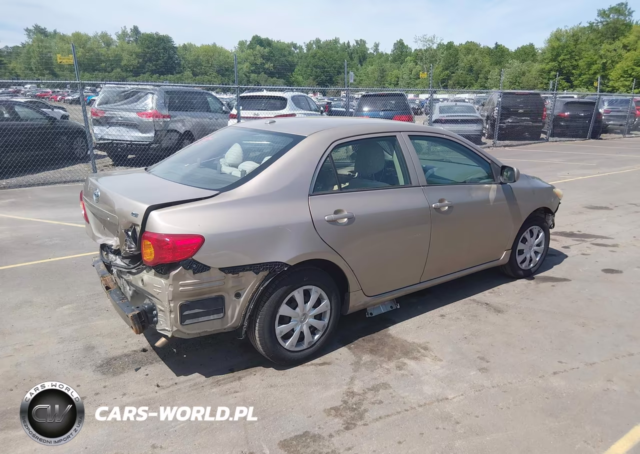 2009 Toyota Corolla Le VIN:2T1BU40E09C029940 - 4