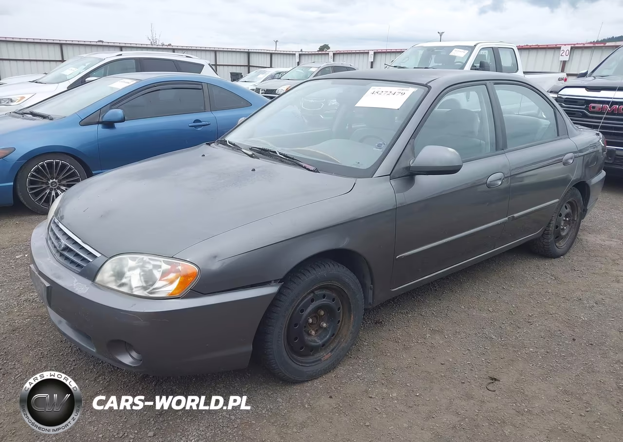 2002 Kia Spectra Ls VIN:KNAFB121125102443 - 2