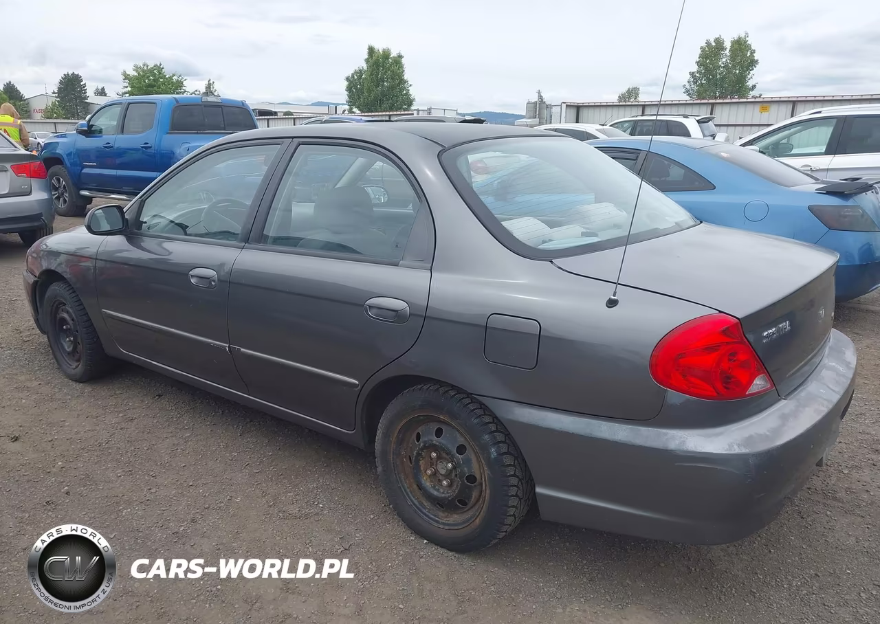 2002 Kia Spectra Ls VIN:KNAFB121125102443 - 3