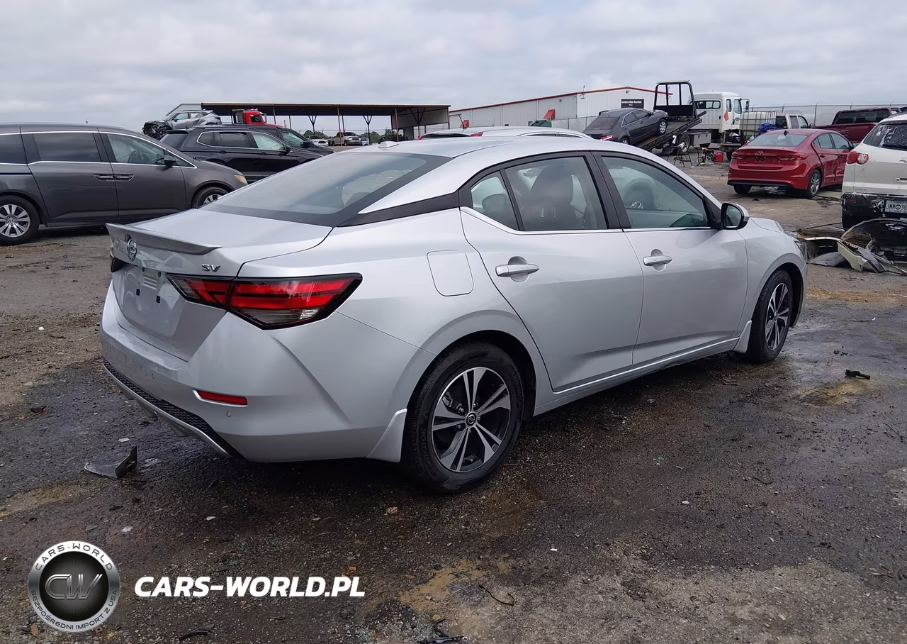 2022 Nissan Sentra Sv Xtronic Cvt VIN:3N1AB8CV1NY274750 - 4