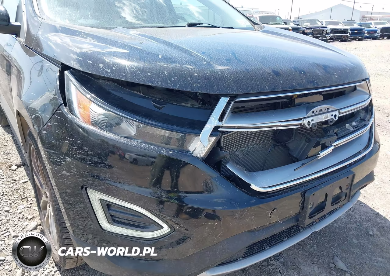 2017 Ford Edge Titanium VIN:2FMPK4K89HBC53049 - 17