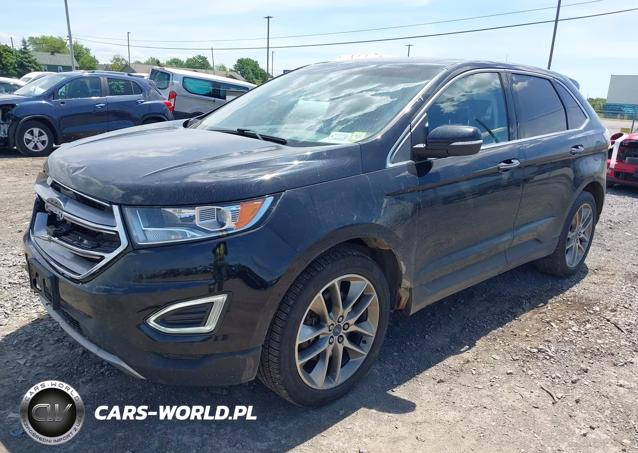 2017 Ford Edge Titanium VIN:2FMPK4K89HBC53049 - 2