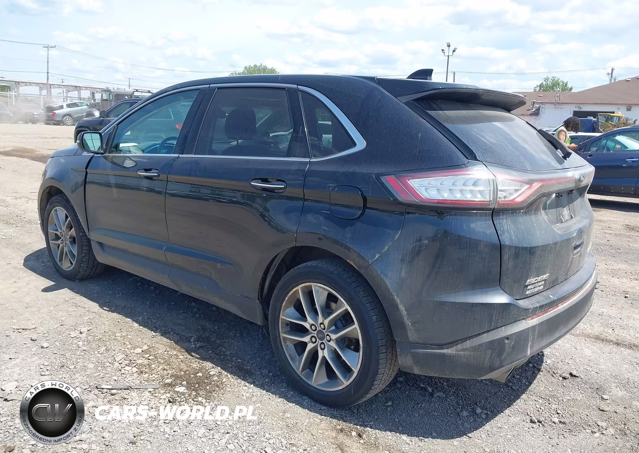 2017 Ford Edge Titanium VIN:2FMPK4K89HBC53049 - 3