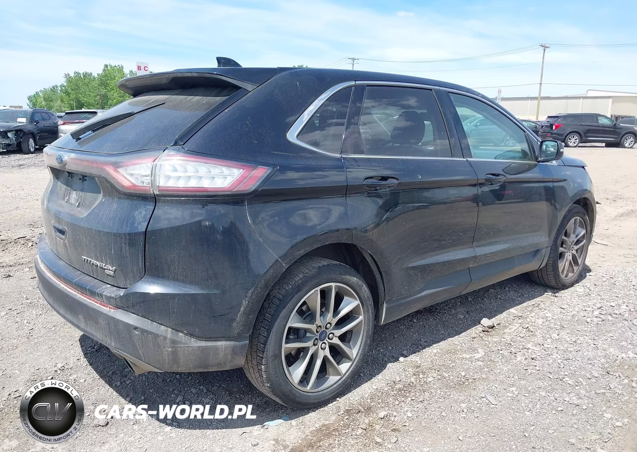 2017 Ford Edge Titanium VIN:2FMPK4K89HBC53049 - 4