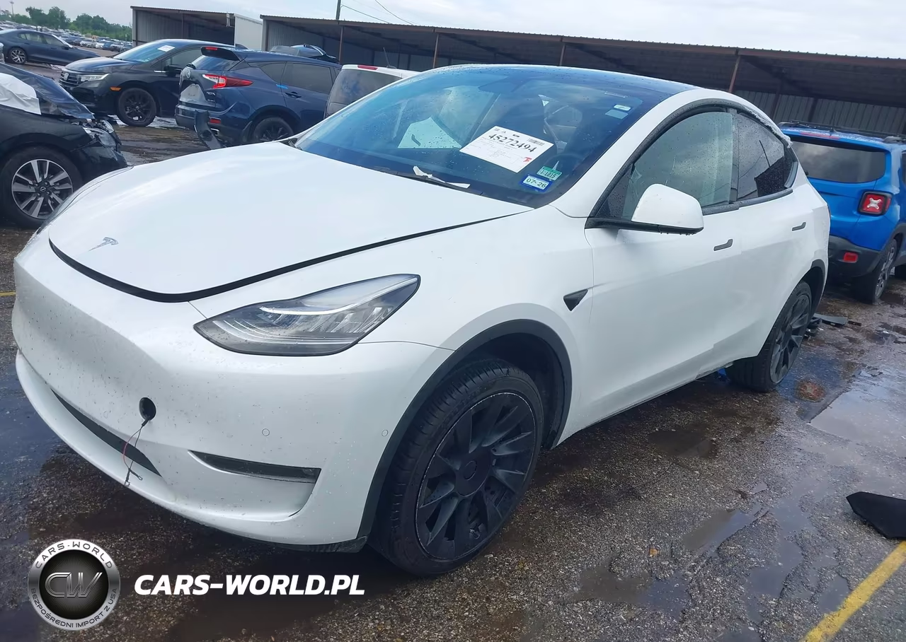 2021 Tesla Model Y Long Range Dual Motor All-Wheel Drive VIN:5YJYGDEEXMF306236 - 2