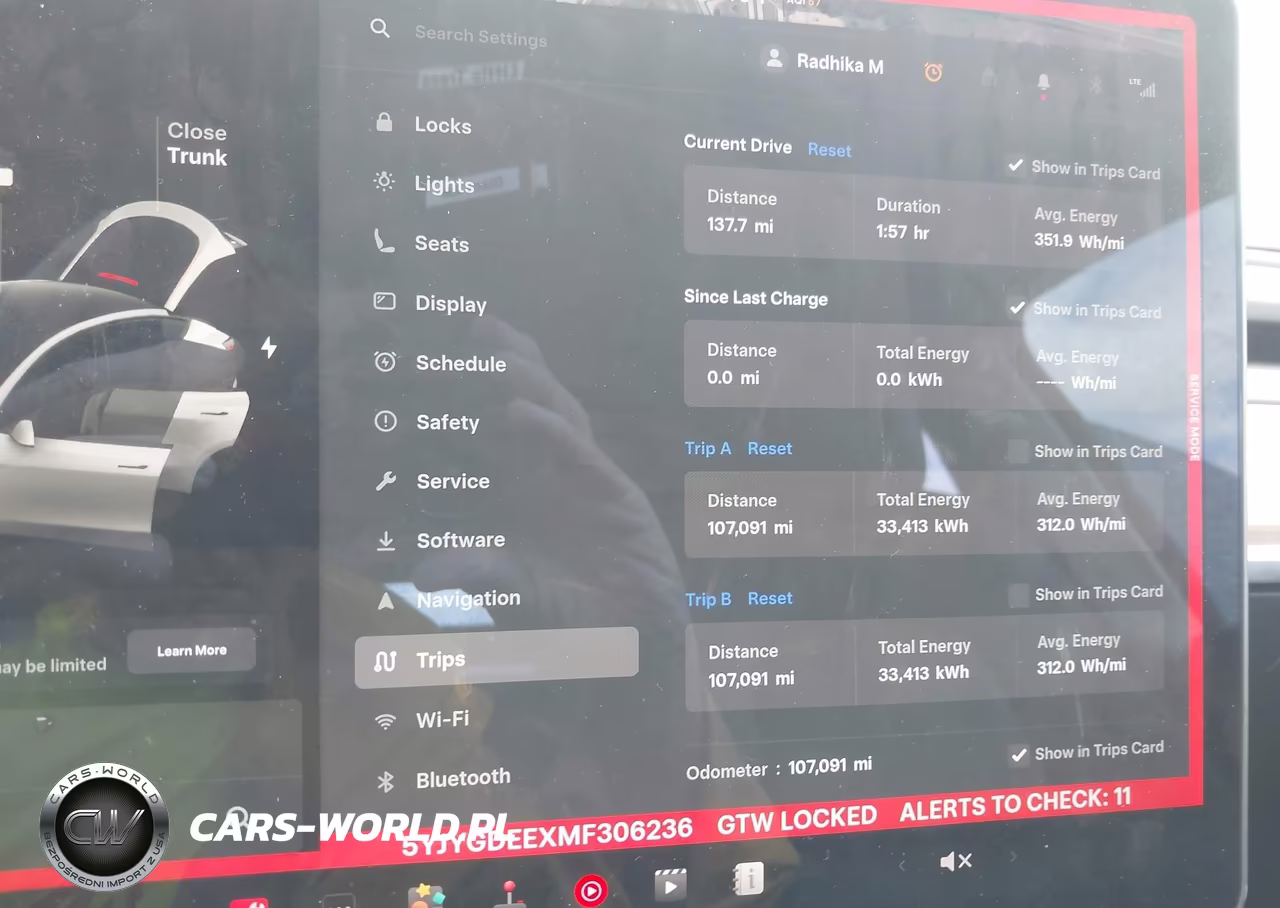 2021 Tesla Model Y Long Range Dual Motor All-Wheel Drive VIN:5YJYGDEEXMF306236 - 7