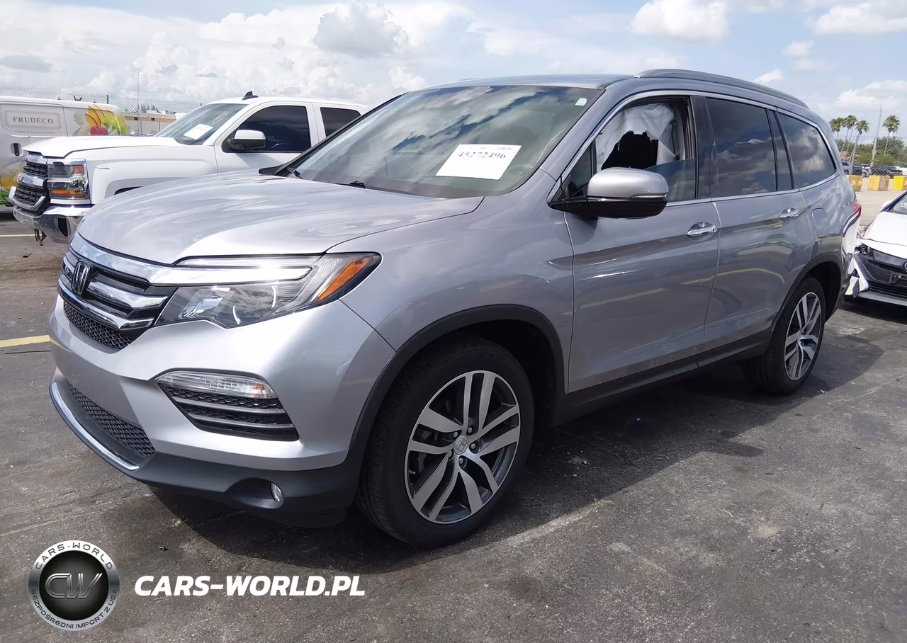 2017 Honda Pilot Elite VIN:5FNYF6H00HB047261 - 2