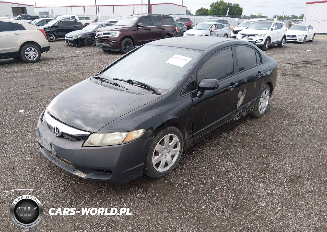2010 Honda Civic Lx VIN:2HGFA1F52AH584528 - 2