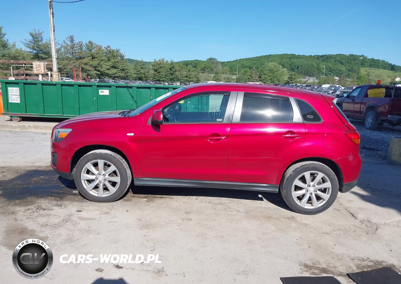 2015 Mitsubishi Outlander Sport Es VIN:4A4AR3AU1FE031419 - 14