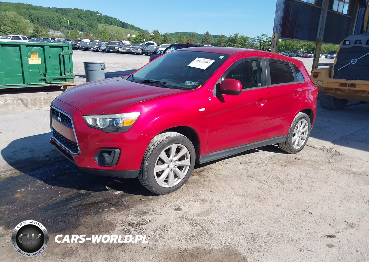 2015 Mitsubishi Outlander Sport Es VIN:4A4AR3AU1FE031419 - 2