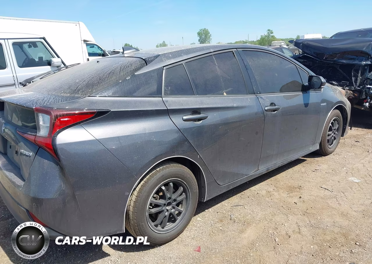 2019 Toyota Prius Le VIN:JTDKARFU4K3070767 - 4