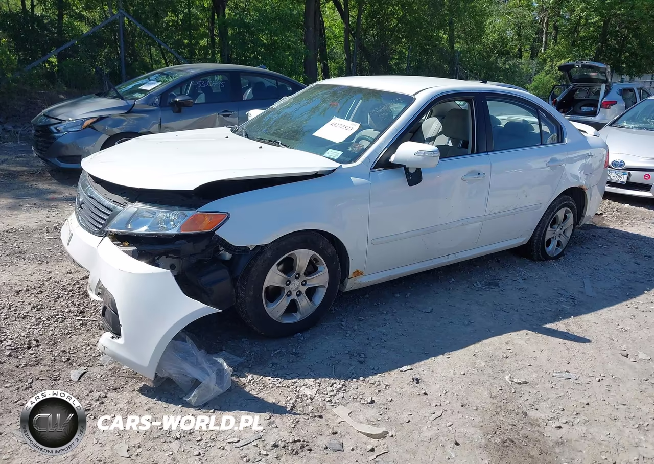 2009 Kia Optima Lx VIN:KNAGE228295335479 - 2