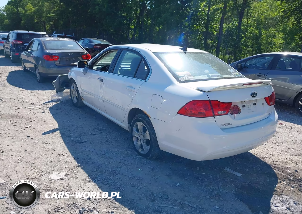 2009 Kia Optima Lx VIN:KNAGE228295335479 - 3