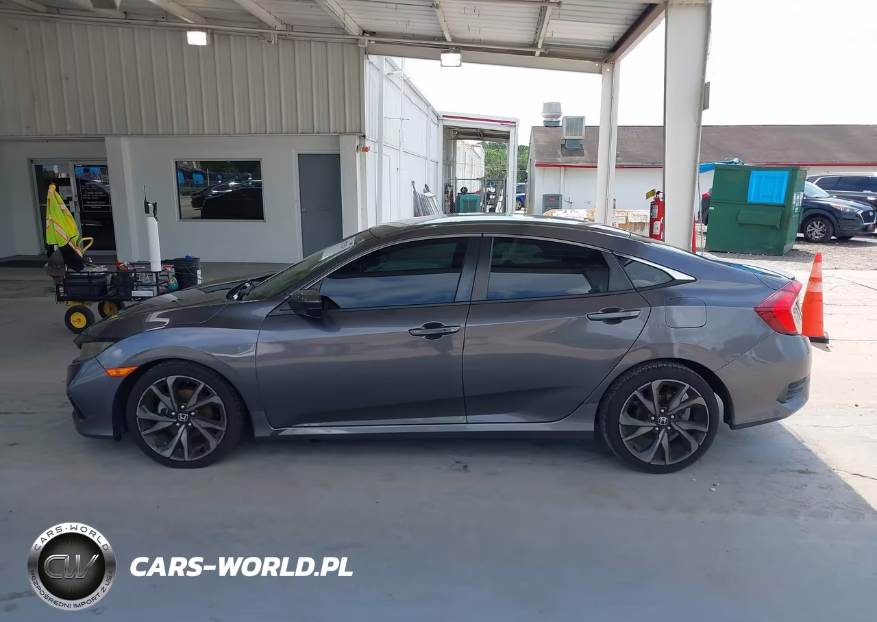 2019 Honda Civic Sport VIN:2HGFC2F82KH509887 - 14