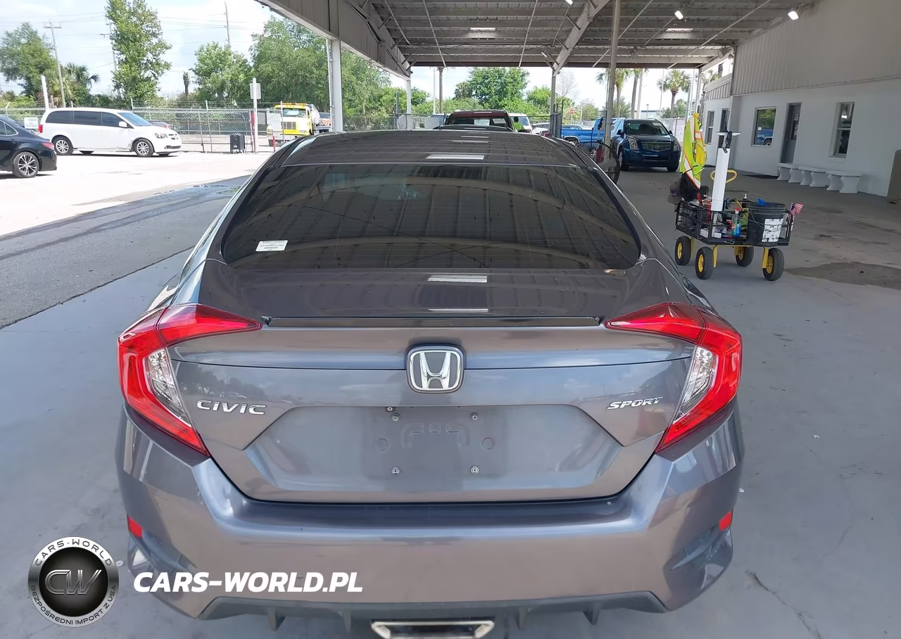 2019 Honda Civic Sport VIN:2HGFC2F82KH509887 - 16