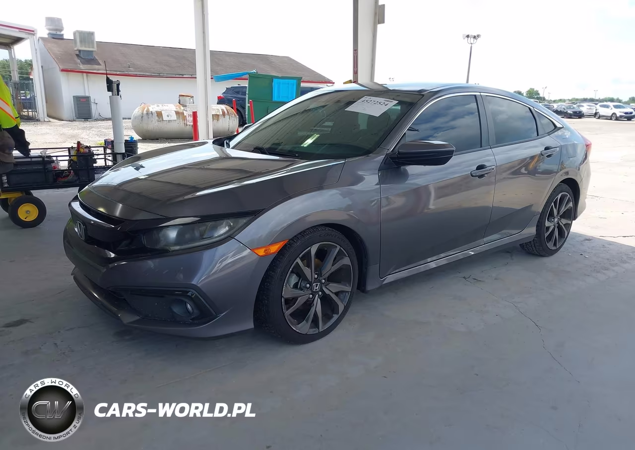 2019 Honda Civic Sport VIN:2HGFC2F82KH509887 - 2