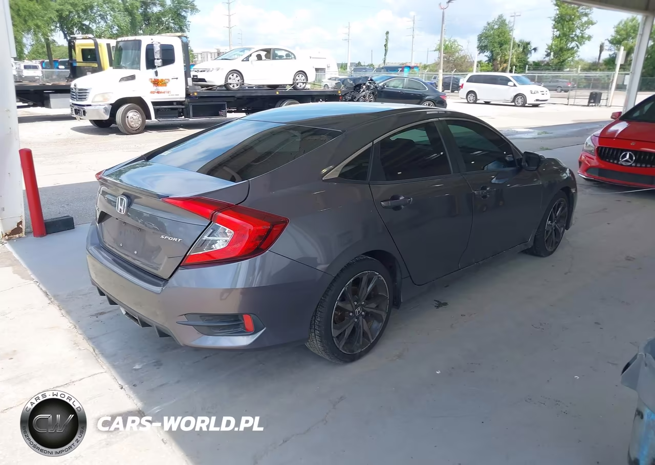 2019 Honda Civic Sport VIN:2HGFC2F82KH509887 - 4