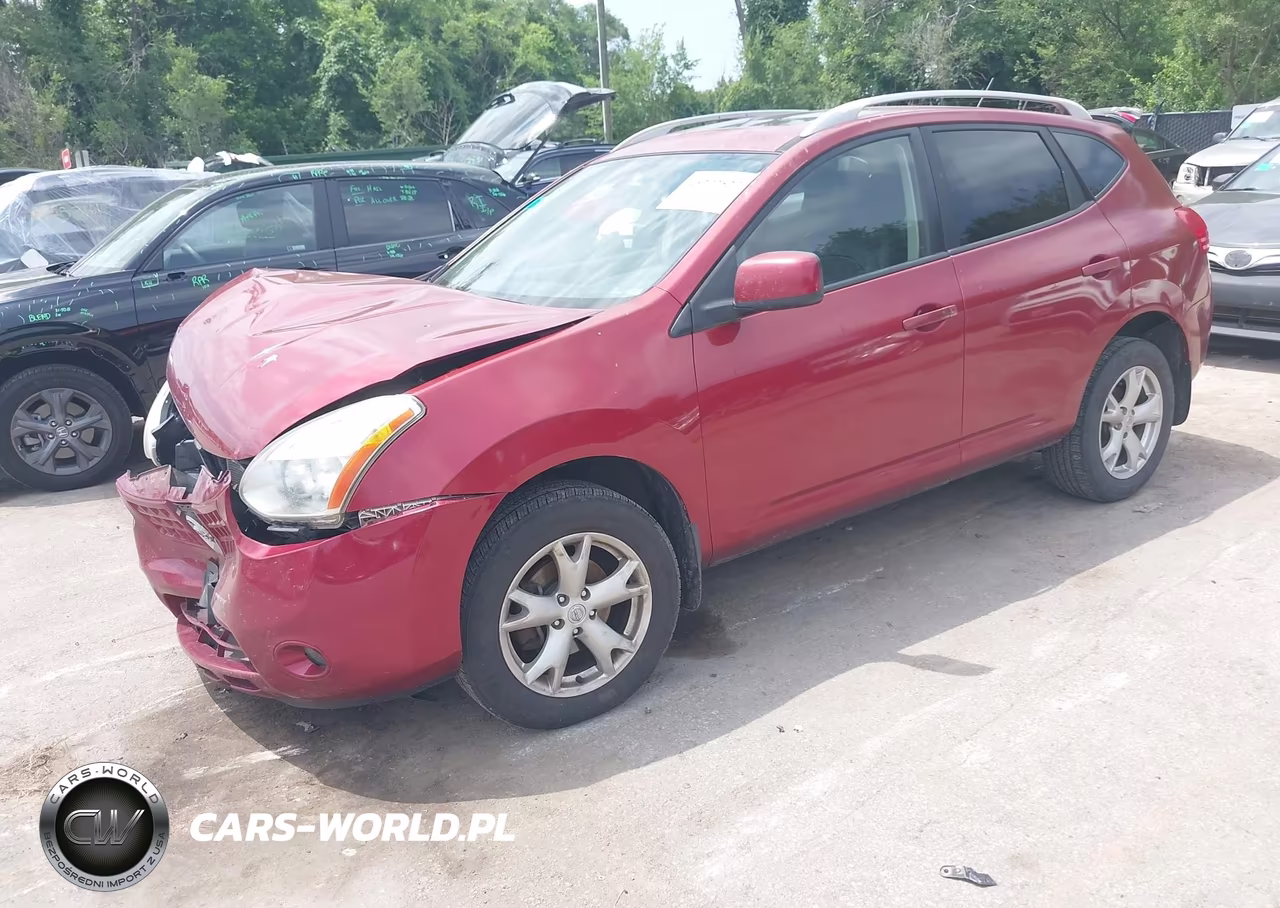 2008 Nissan Rogue Sl VIN:JN8AS58V18W127798 - 2