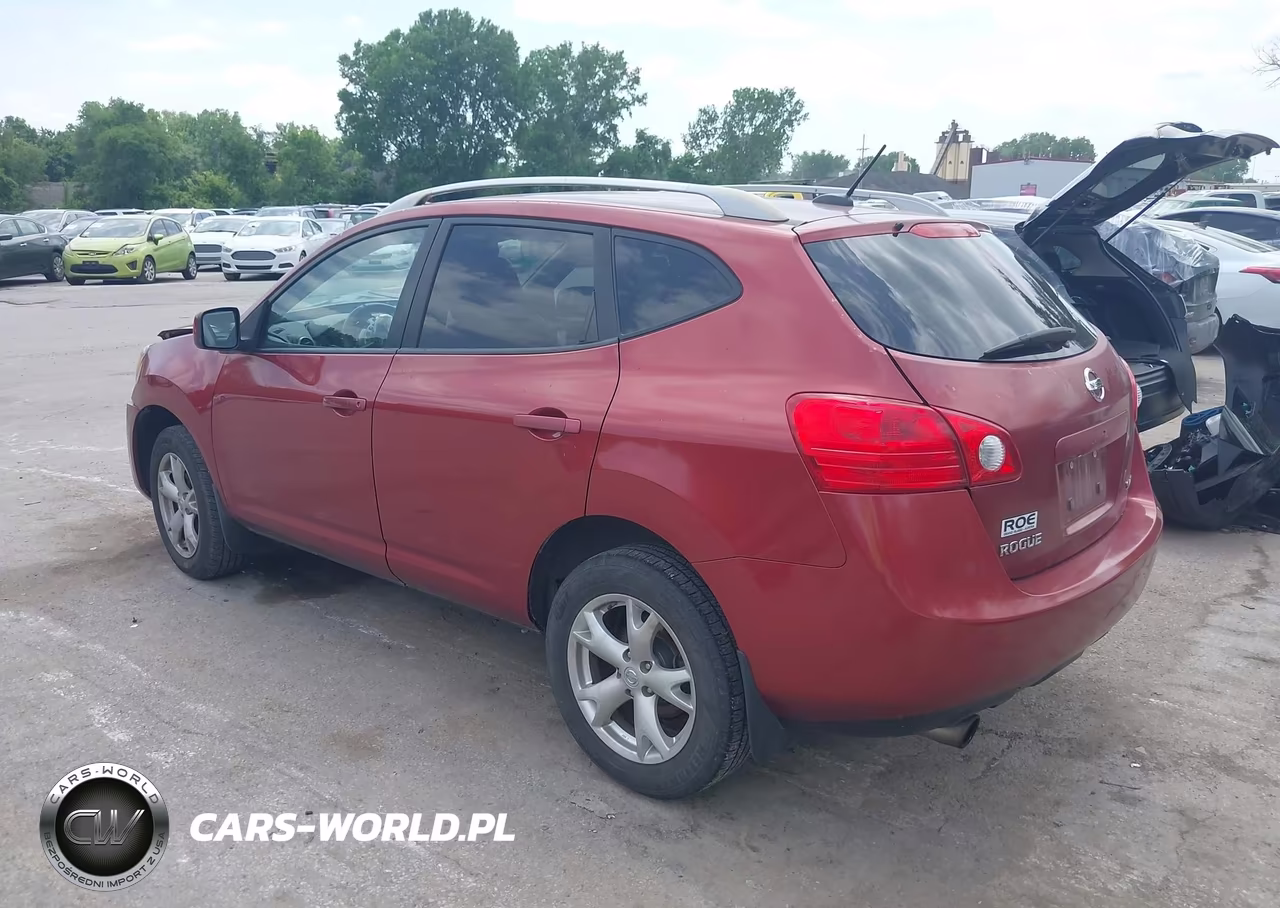 2008 Nissan Rogue Sl VIN:JN8AS58V18W127798 - 3