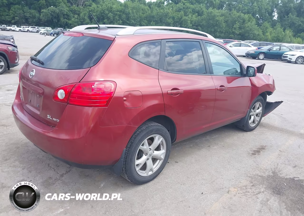 2008 Nissan Rogue Sl VIN:JN8AS58V18W127798 - 4