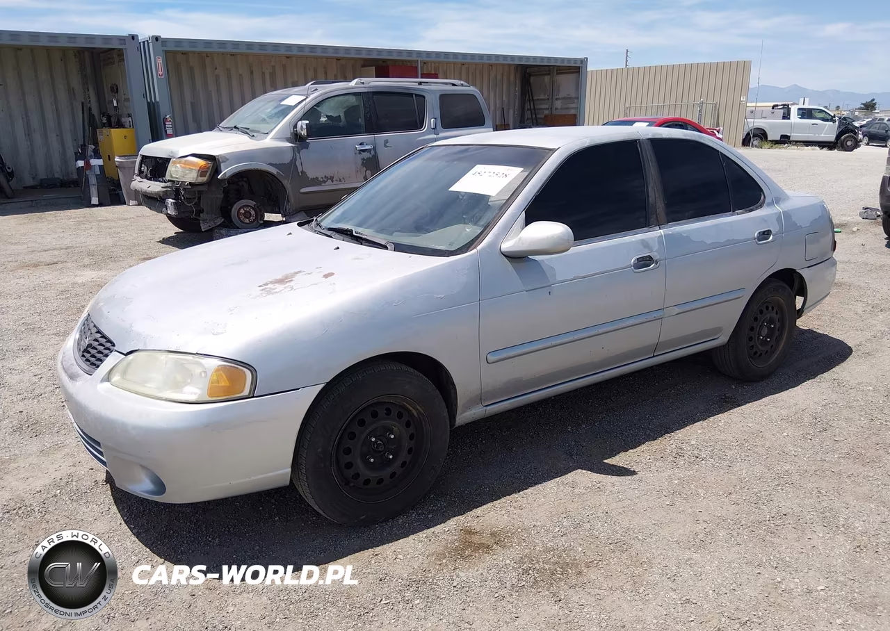 2002 Nissan Sentra Gxe VIN:3N1CB51D42L623510 - 2