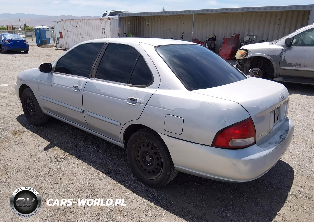 2002 Nissan Sentra Gxe VIN:3N1CB51D42L623510 - 3