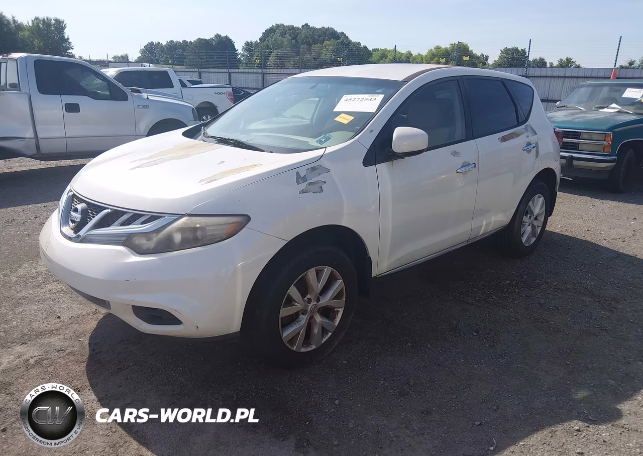 2013 Nissan Murano S VIN:JN8AZ1MU1DW211468 - 2