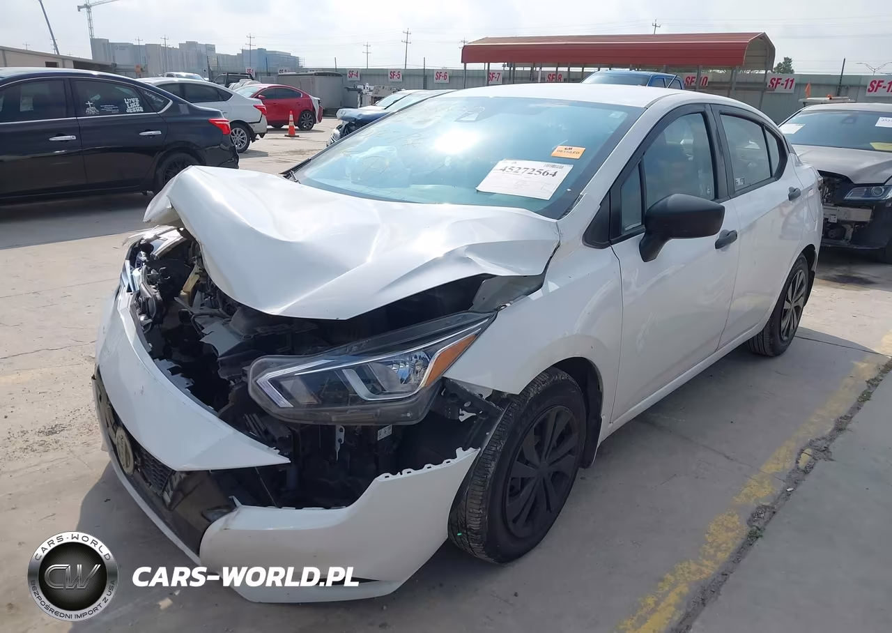 2021 Nissan Versa S Xtronic Cvt VIN:3N1CN8DV7ML924871 - 2
