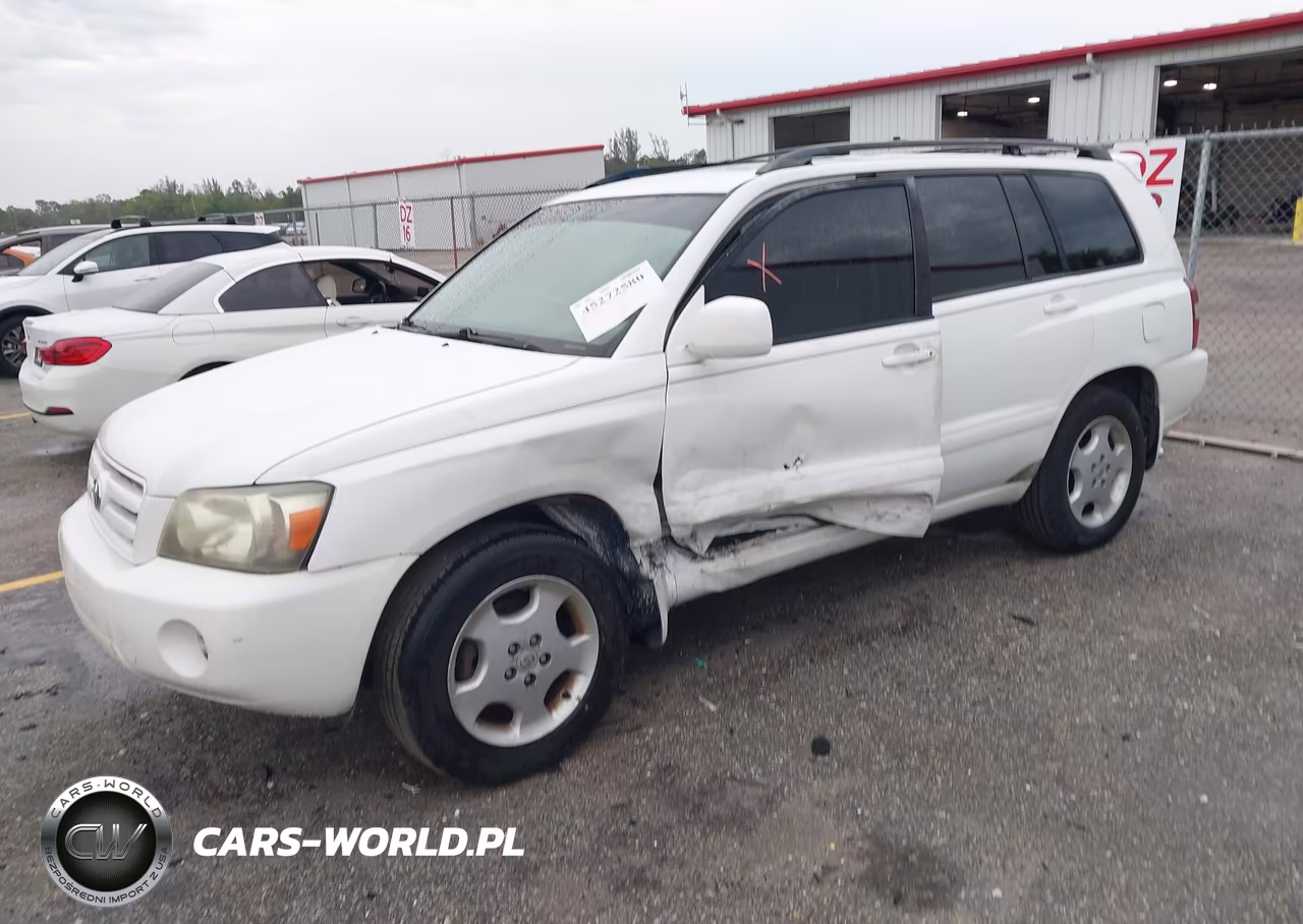 2007 Toyota Highlander V6 VIN:JTEGP21A670129301 - 2