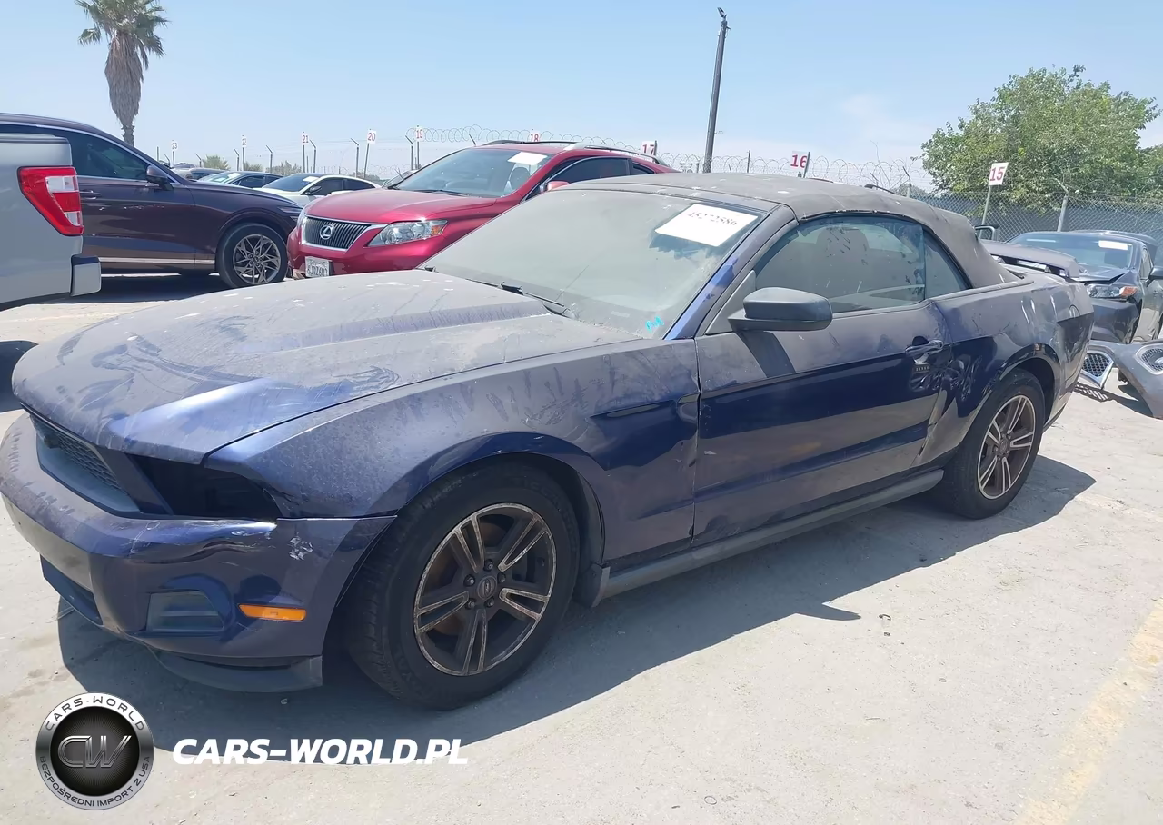 2012 Ford Mustang V6 Premium VIN:1ZVBP8EM6C5230483 - 2