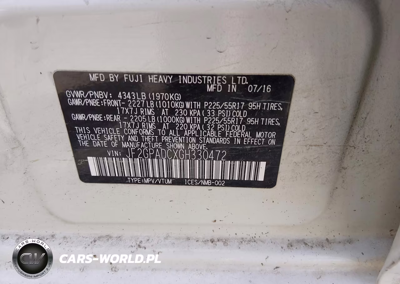 2016 Subaru Crosstrek 2.0I Premium VIN:JF2GPADCXGH330472 - 9