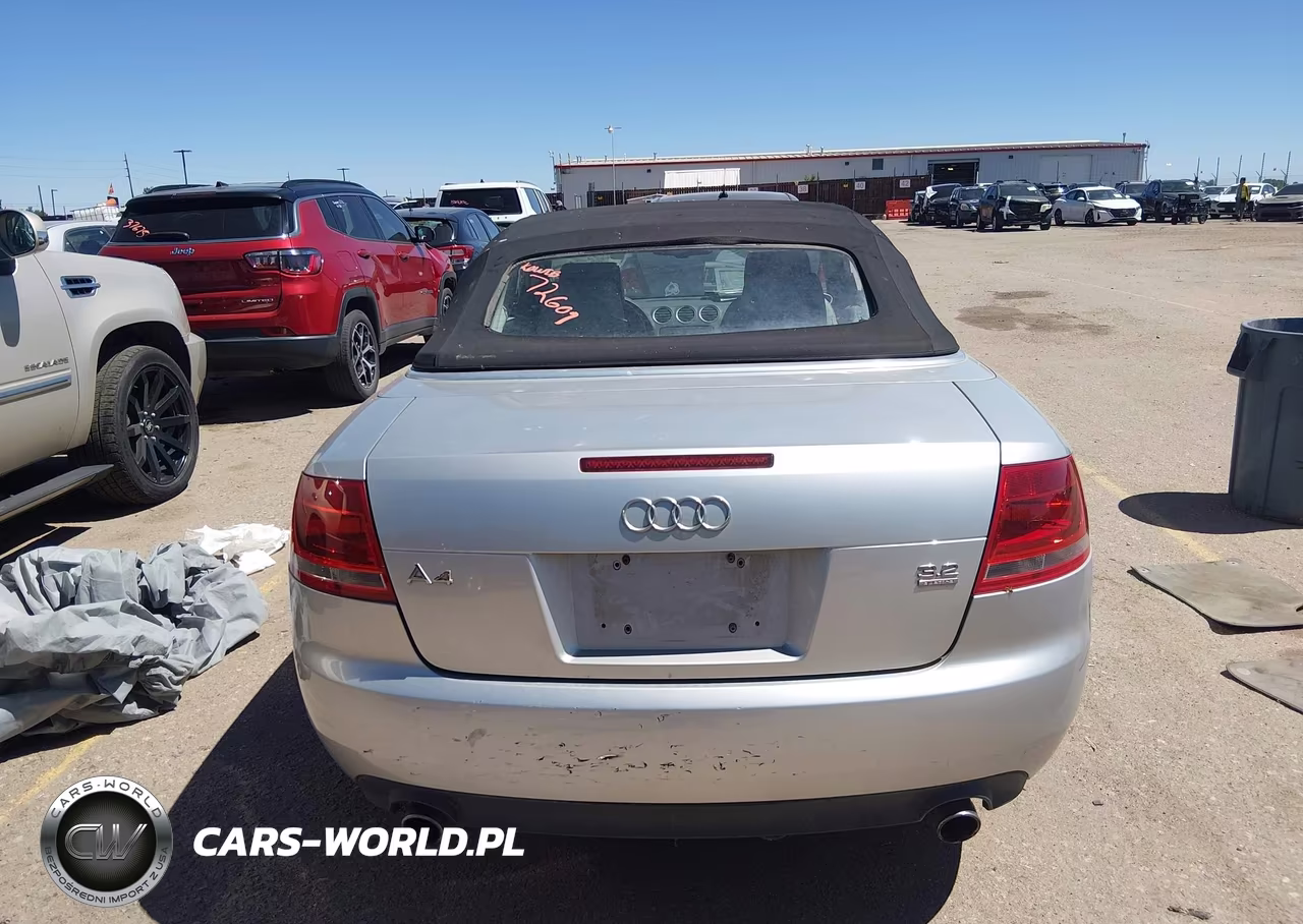 2007 Audi A4 3.2 VIN:WAUDH48H07K018716 - 15