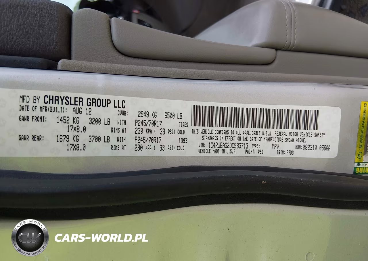 2013 Jeep Grand Cherokee Laredo VIN:1C4RJEAG2DC533713 - 9