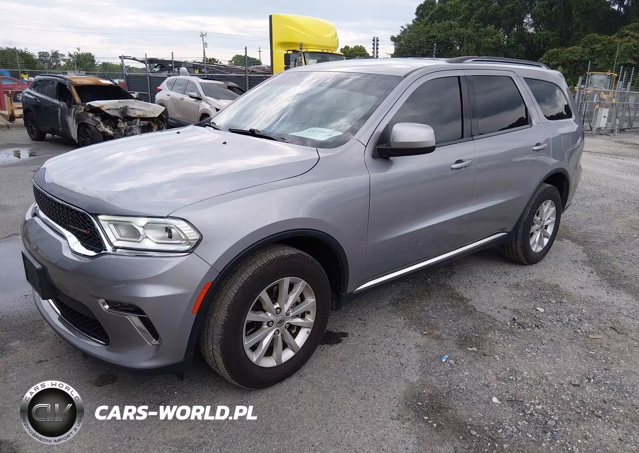 2021 Dodge Durango Sxt Plus Awd VIN:1C4RDJAG3MC694930 - 2