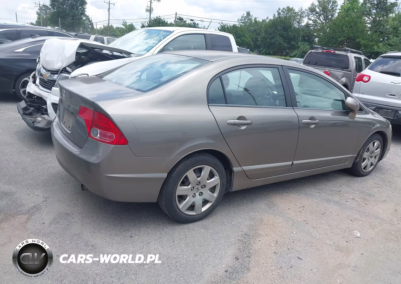 2008 Honda Civic Lx VIN:2HGFA16568H315541 - 4