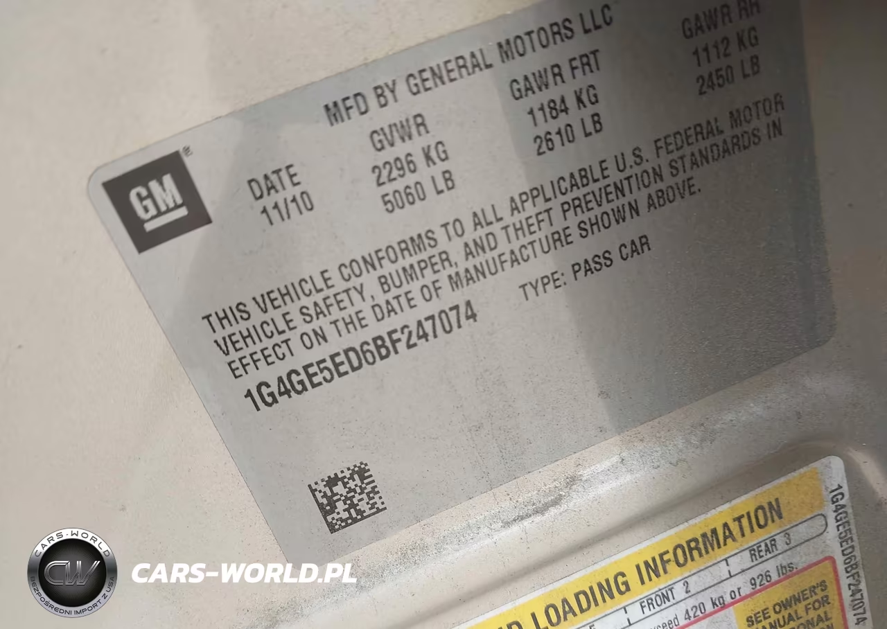 2011 Buick Lacrosse Cxs VIN:1G4GE5ED6BF247074 - 9