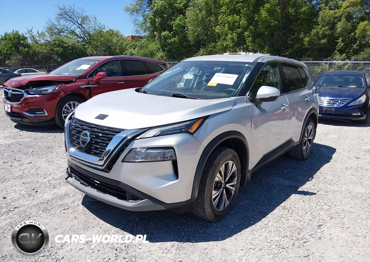 2021 Nissan Rogue Sv Fwd VIN:5N1AT3BA5MC701670 - 2