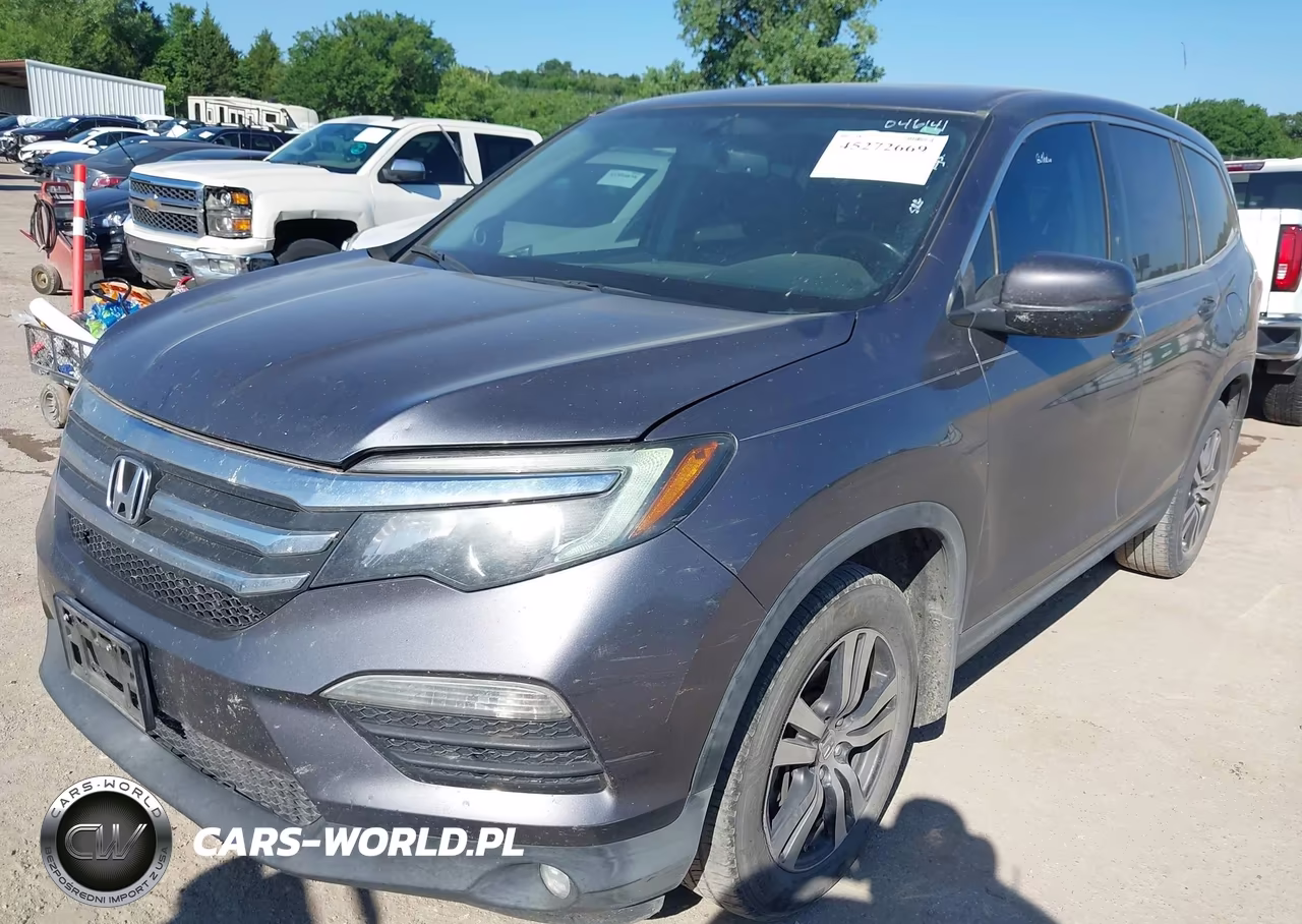 2016 Honda Pilot Ex-L VIN:5FNYF5H51GB046141 - 2