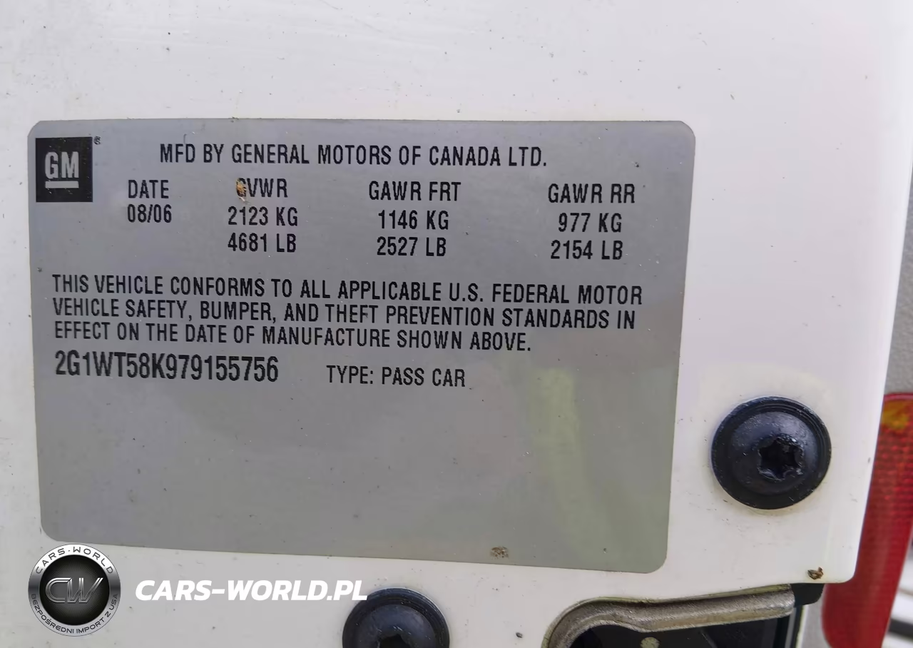 2007 Chevrolet Impala Lt VIN:2G1WT58K979155756 - 9