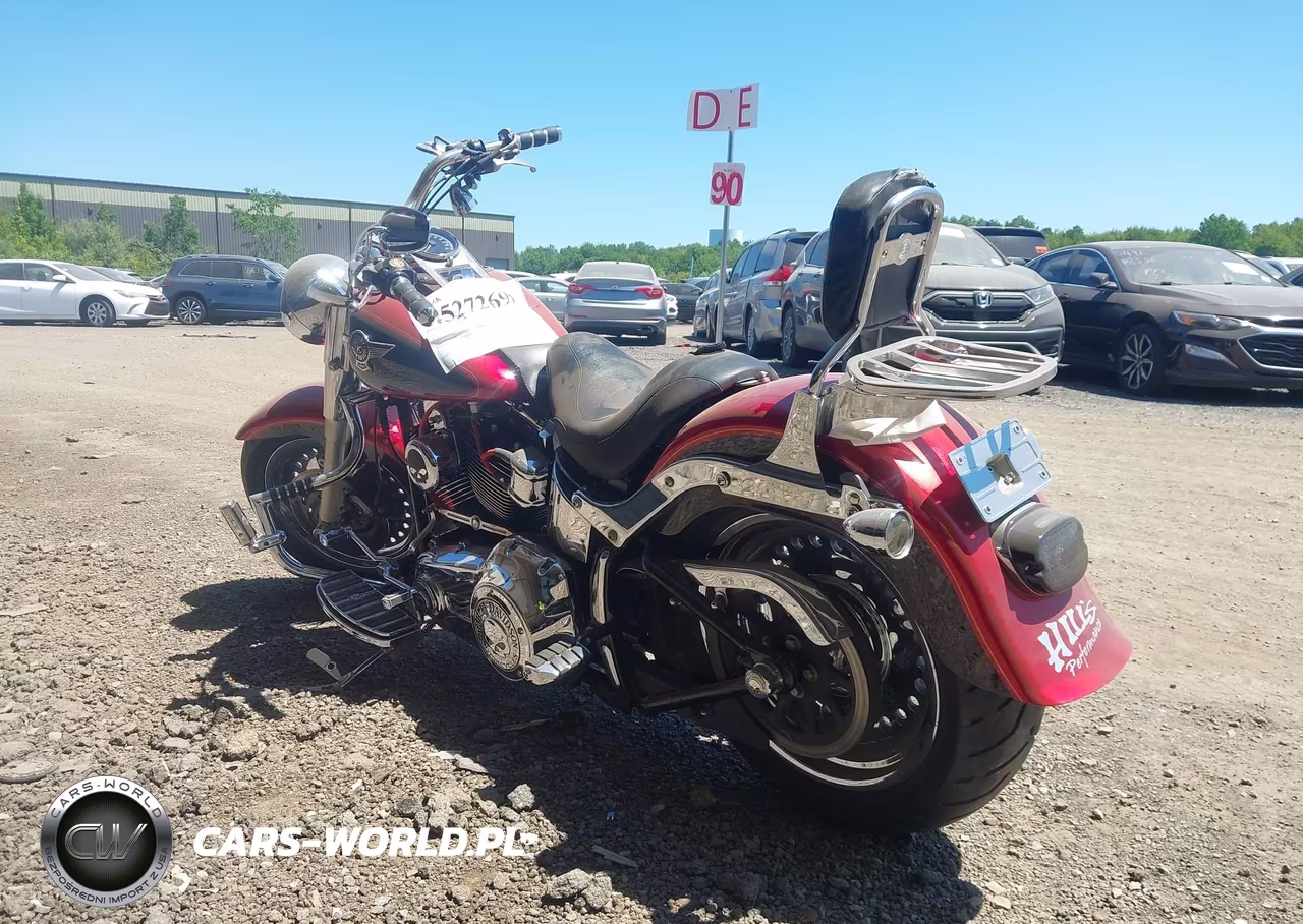 2013 Harley-Davidson Flstf Fatboy VIN:1HD1BXV18DB032373 - 3