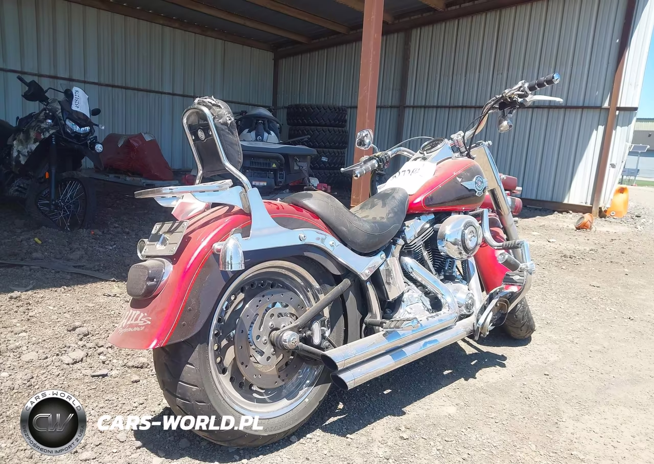 2013 Harley-Davidson Flstf Fatboy VIN:1HD1BXV18DB032373 - 4