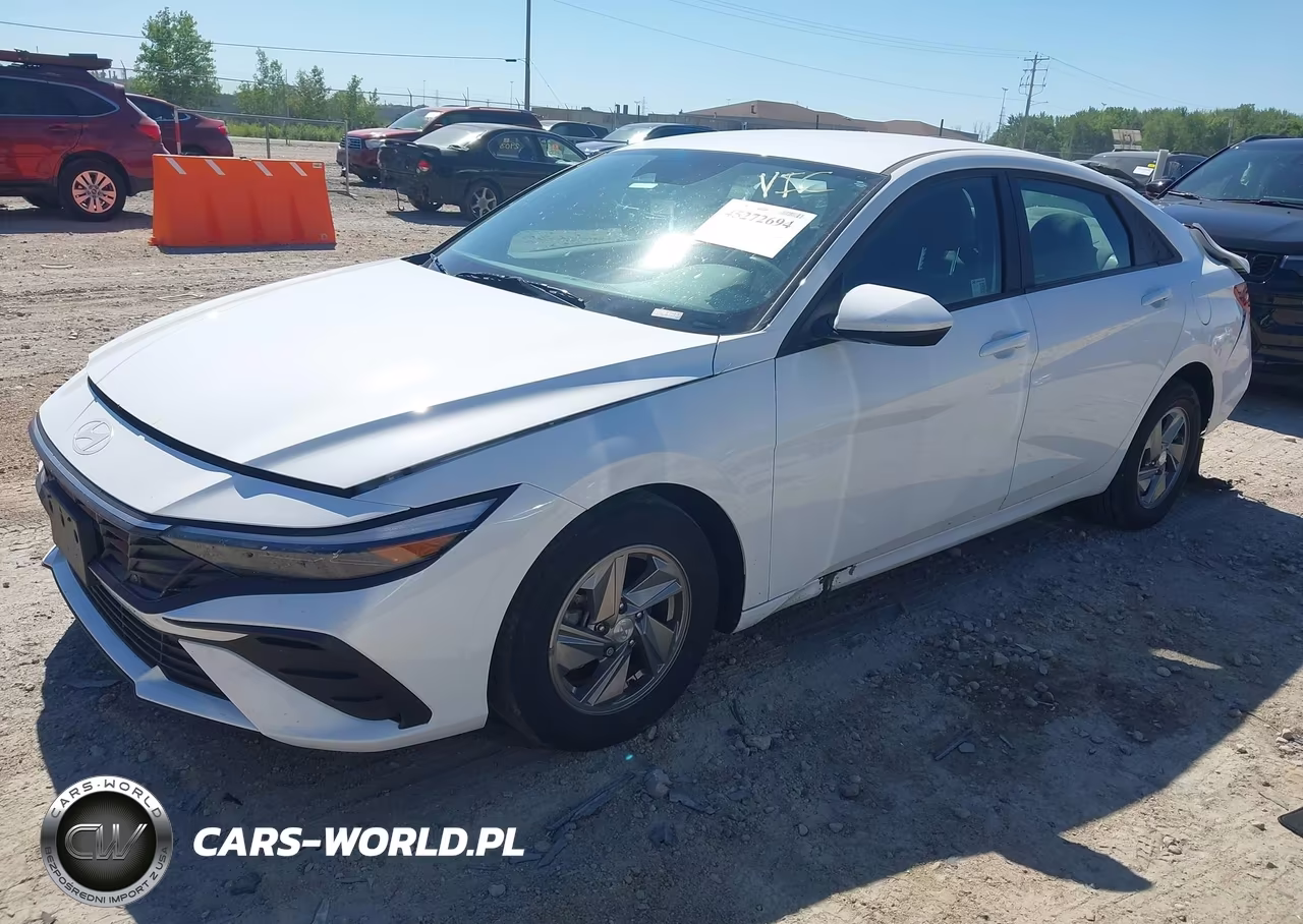 2025 Hyundai Elantra Se VIN:KMHLL4DG7SU958062 - 2
