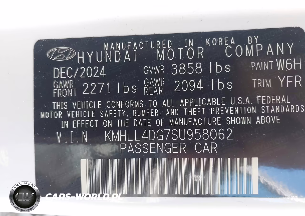 2025 Hyundai Elantra Se VIN:KMHLL4DG7SU958062 - 9