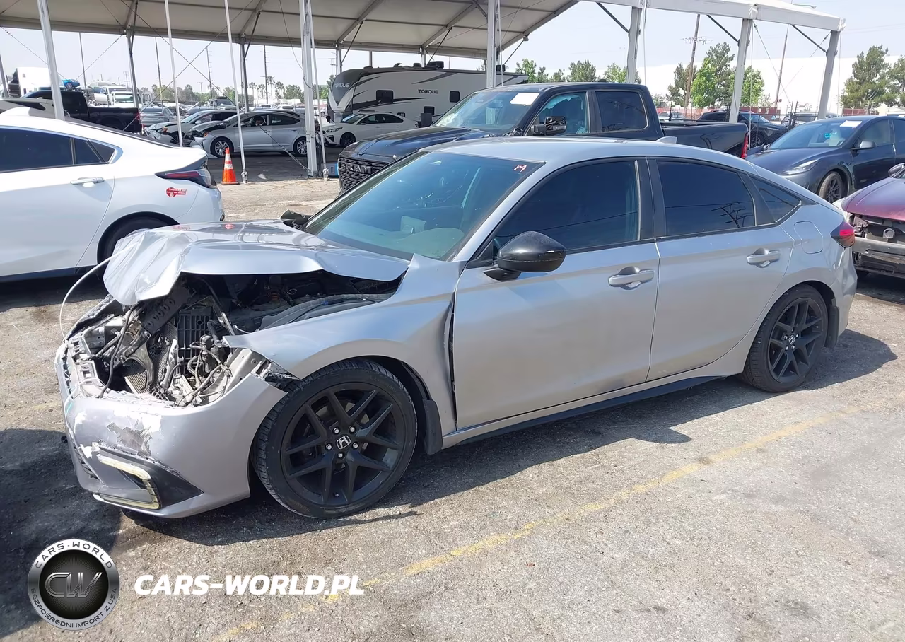 2022 Honda Civic Sport VIN:19XFL2H8XNE019192 - 2